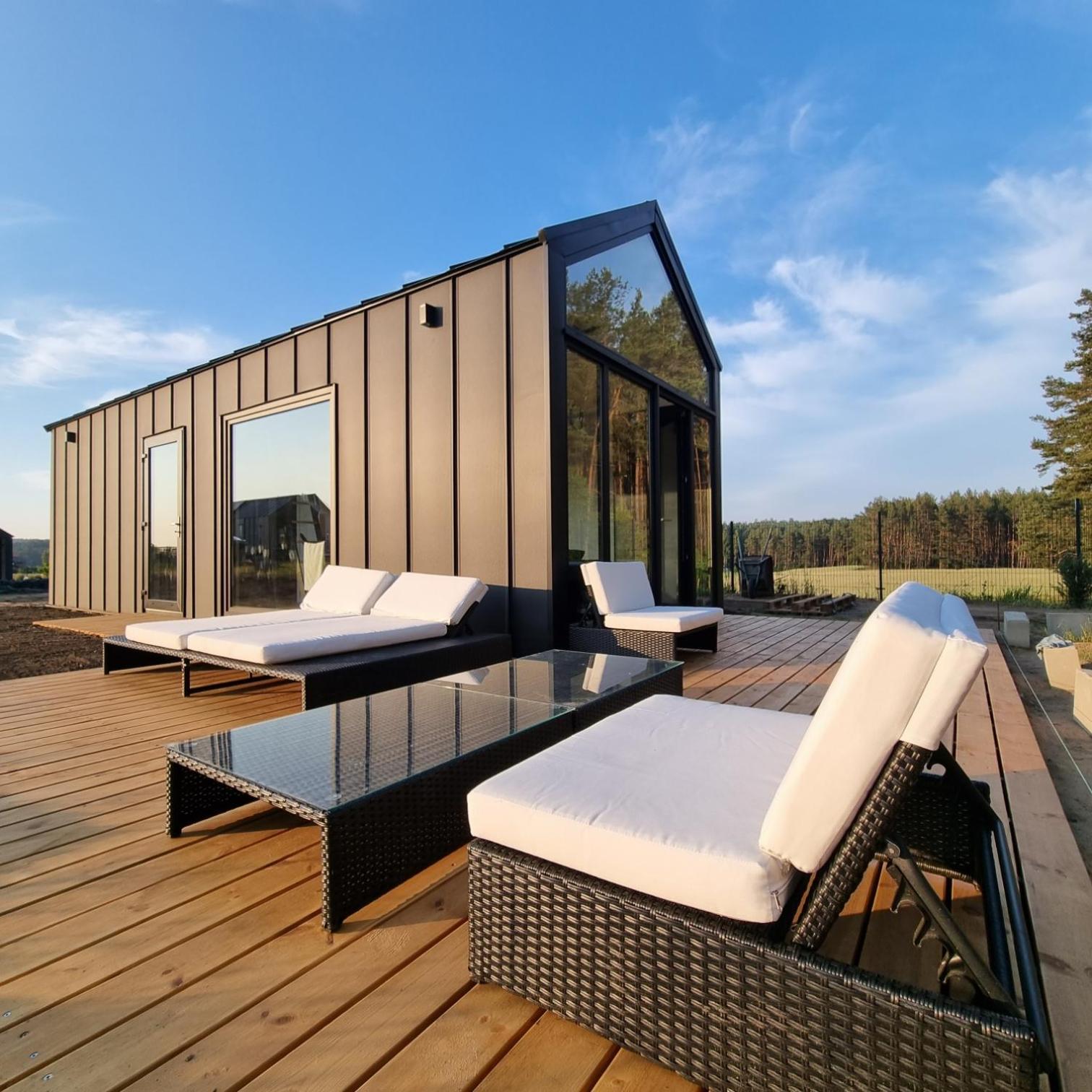 Bosko Domki Z Sauna I Balia W Sulminie Obok Gdanska Exterior foto