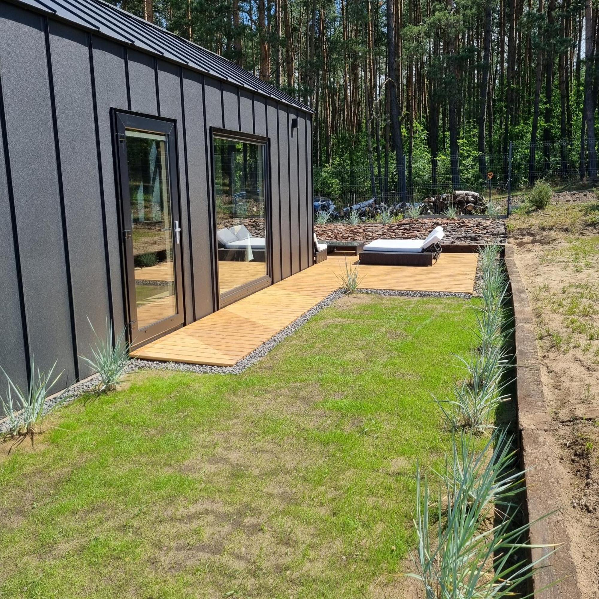 Bosko Domki Z Sauna I Balia W Sulminie Obok Gdanska Exterior foto
